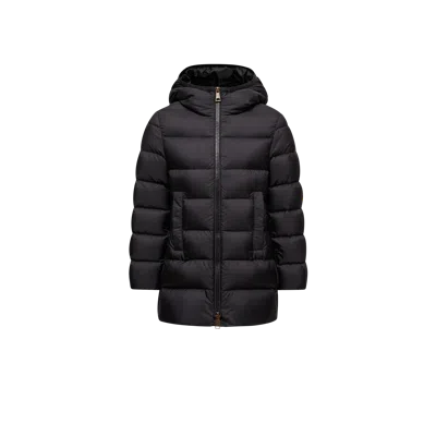Moncler Kids' Doudoune À Capuche Barend In Black