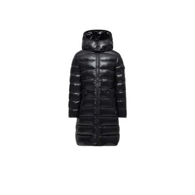Moncler Kids' Moka Hooded Down Jacket Black