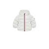 Moncler Doudoune À Capuche New Aubert In White
