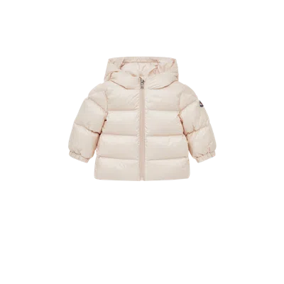Moncler Kids' Doudoune À Capuche Sharon In White