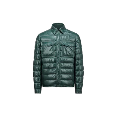 Moncler Doudoune-chemise Chambly In Green