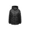 Moncler Diamond Quilted Down Jacket Puffer Jackets Black In Black