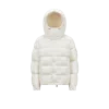Moncler Doudoune Courte À Capuche Maya 70 In White