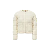 Moncler Doudoune Courte Floyrac En Teddy In Blanc