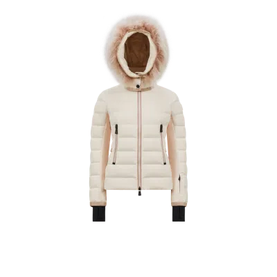 Moncler Doudoune Courte Lamoura In Neutral