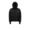 Moncler Logo-patch Padded Jacket In Black