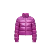 Moncler Petra Nylon Short Down Jacket In Purple