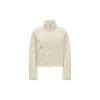 Moncler Doudoune Courte Polignac En Teddy In Blanc