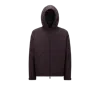 Moncler Monogram Doudoune Courte Réversible Guery À Capuche In Multicolore