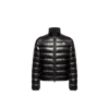 Moncler Water-repellent Micro Ripstop Down-filled Jacket With Drawstring Hem In Brown