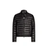 Moncler Micro Rip-stop Biker Jacket In Noir