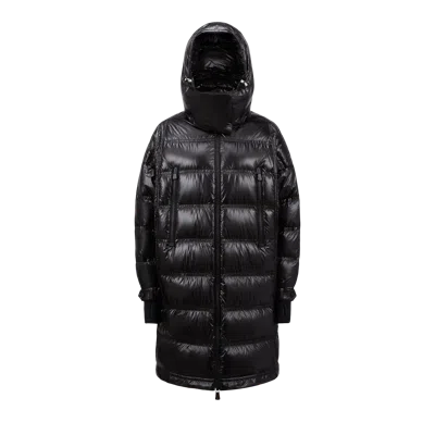 Moncler Doudoune Longue Rochelairs In Black