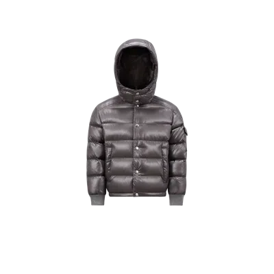 Moncler Kids' Doudoune À Capuche Manaem In Grey