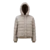 Moncler Coche Reversible Down Jacket In Beige