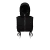 Moncler X Willow Smith Alexi Hooded Down Vest Black In Black