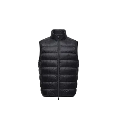Moncler Doudoune Sans Manches Besne In Black