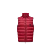 Moncler Besne Nylon Down Vest In Red