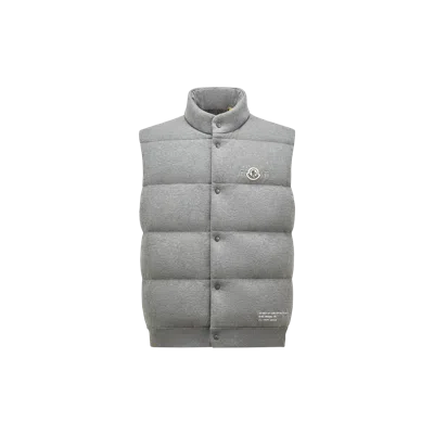 MONCLER DOUDOUNE SANS MANCHES EN COTON X FRGMT