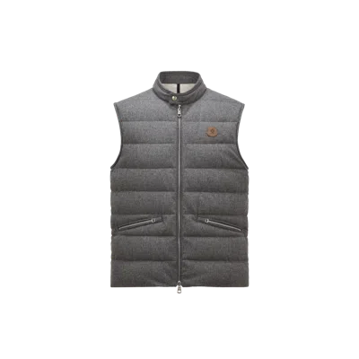 Moncler Doudoune Sans Manches Gallienne In Grey