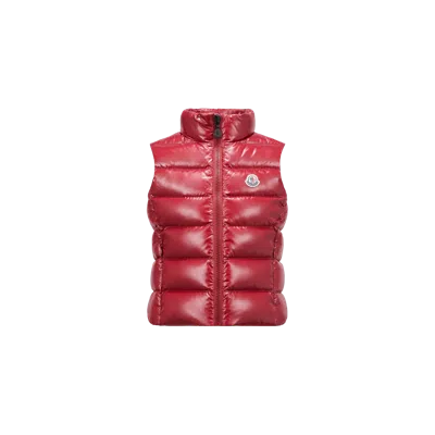 Moncler Kids' Doudoune Sans Manches Ghany In Red