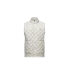 Moncler Lycope Diamond-quilted Down Vest In White