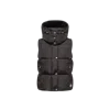 Moncler Macareux Down Vest In Black