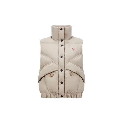 Moncler Doudoune Sans Manches Marolies In Beige
