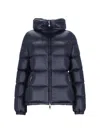 Moncler Midnight Blue Nylon Douro Down Jacket In Blue