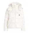 Moncler Down Andro Puffer Jacket In White