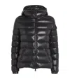 Moncler Down Bady Short Puffer Jacket In Black