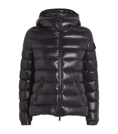 Moncler Down Bady Short Puffer Jacket In Black