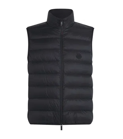 Moncler Down Besne Gilet In Black