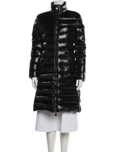 Pre-owned Moncler Down Coat In Black
