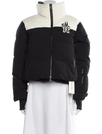 Pre-owned Moncler Down Coat In Black