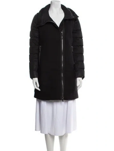 Pre-owned Moncler Down Coat In Black
