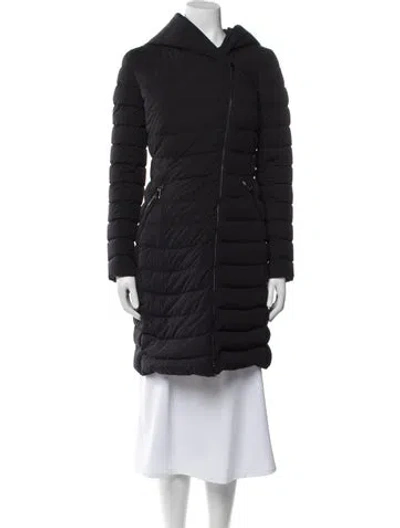 Pre-owned Moncler Down Coat In Black