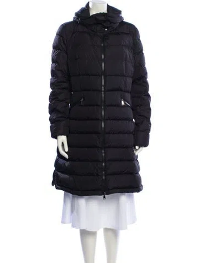 Pre-owned Moncler Down Coat In Black
