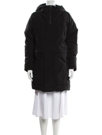 Pre-owned Moncler Down Coat In Black