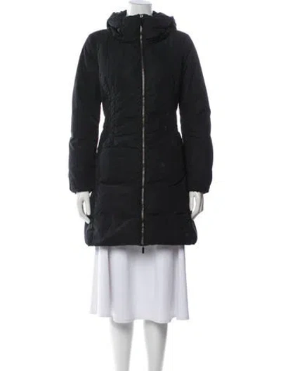 Pre-owned Moncler Down Coat In Black