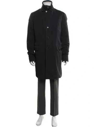 Pre-owned Moncler Down Coat In Black
