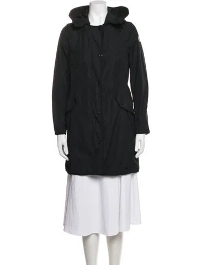 Pre-owned Moncler Down Coat In Black