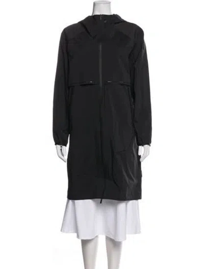 Pre-owned Moncler Down Coat In Black
