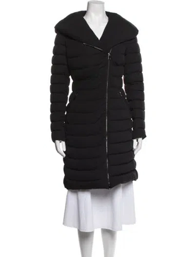 Pre-owned Moncler Down Coat In Black