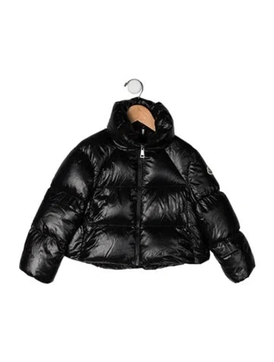 Pre-owned Moncler Babies' Down Coat In Black