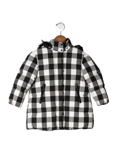 Pre-owned Moncler Babies' Down Coat In Black