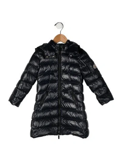 Pre-owned Moncler Babies' Down Coat In Blue