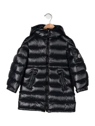Pre-owned Moncler Babies' Down Coat In Blue