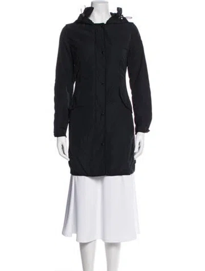 Pre-owned Moncler Down Coat In Gray