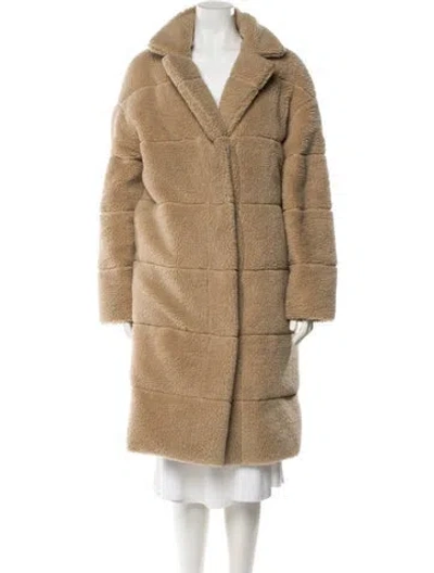 Pre-owned Moncler Down Coat In Neutral