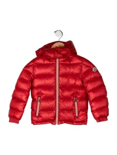 Pre-owned Moncler Babies' Down Coat In Red